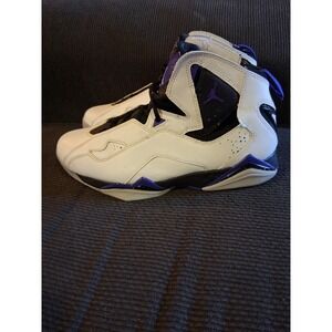 Nike Mens Air Jordan True Flight White Basketball Shoes Sneaker Sz 10.5